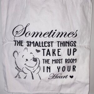 Disney WINNIE THE POOH canvas Tote Bag 15 x 13.5 inches